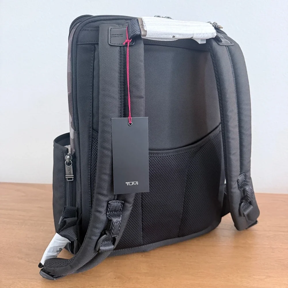 Tumi Thornhill Backpack Grey Camo Ballistic Nylon Laptop Bag 02223683CTYMPO
